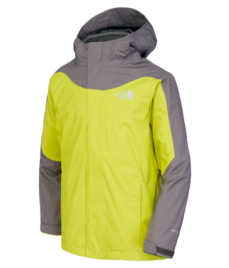 Evolution Triclimate Venom Yellow Skaljacka Barn The North Face