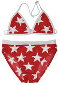 Cannes Bikini Barn Red Lindberg