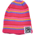 Stickad Mössa Cerise Geggamoja