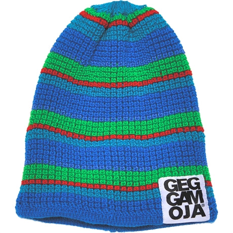 Stickad Mössa Blue Geggamoja