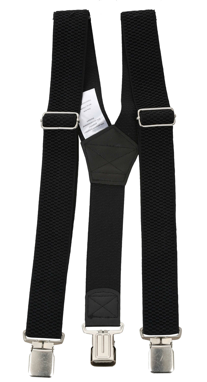 Braces Unisex Black Woodstock