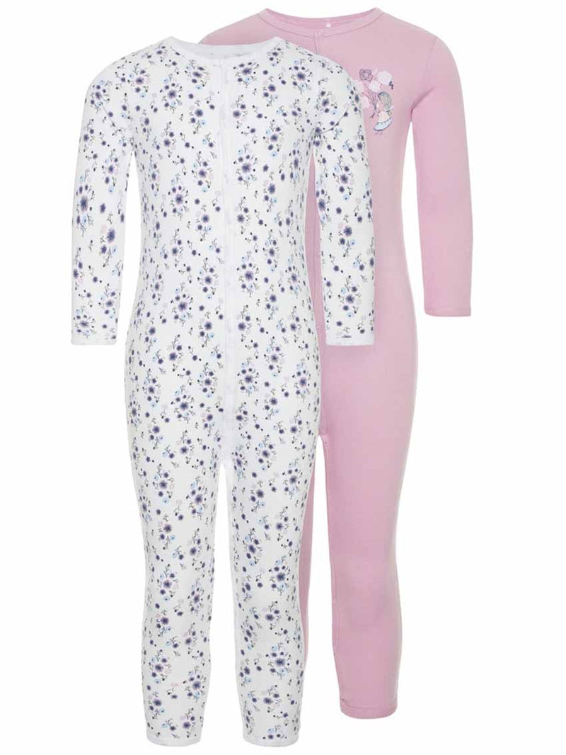 Name It 2-Pack Pyjamas Muave Mist Mini - Name It