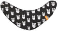 Öland Scarf Barn Black White Lindberg