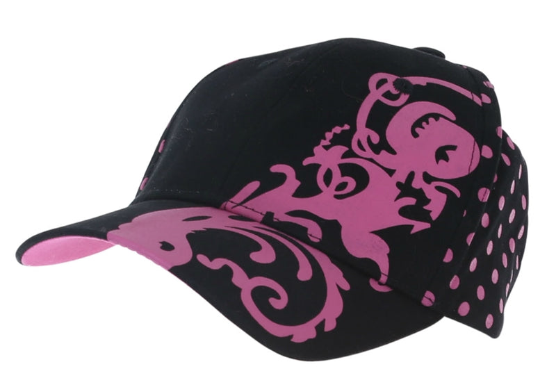 Keps Barn Black Pink Carlsteins
