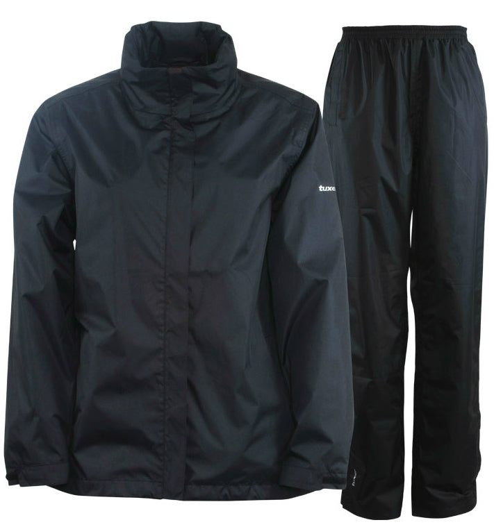 Rain set Unisex Black Rain Set Tuxer