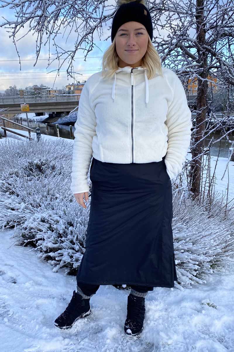 Tuxer Heat Quilted Skirt Women Black - Tuxer
