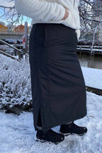 Tuxer Heat Quilted Skirt Women Black - Tuxer