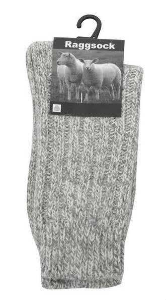 Ull Raggsocka Grå Carlsteins