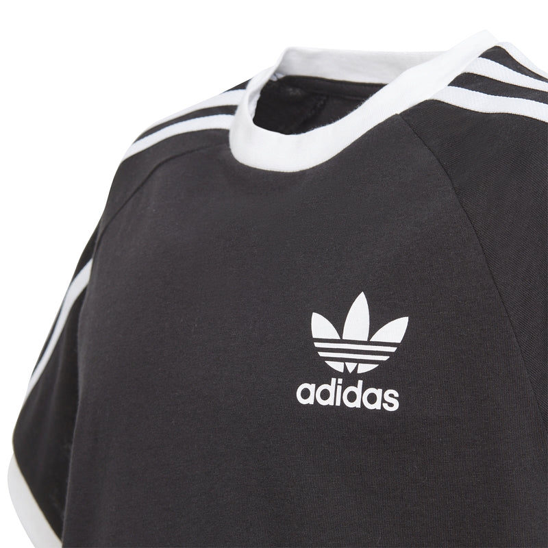 3 Stripes T-shirt Junior Svart Adidas