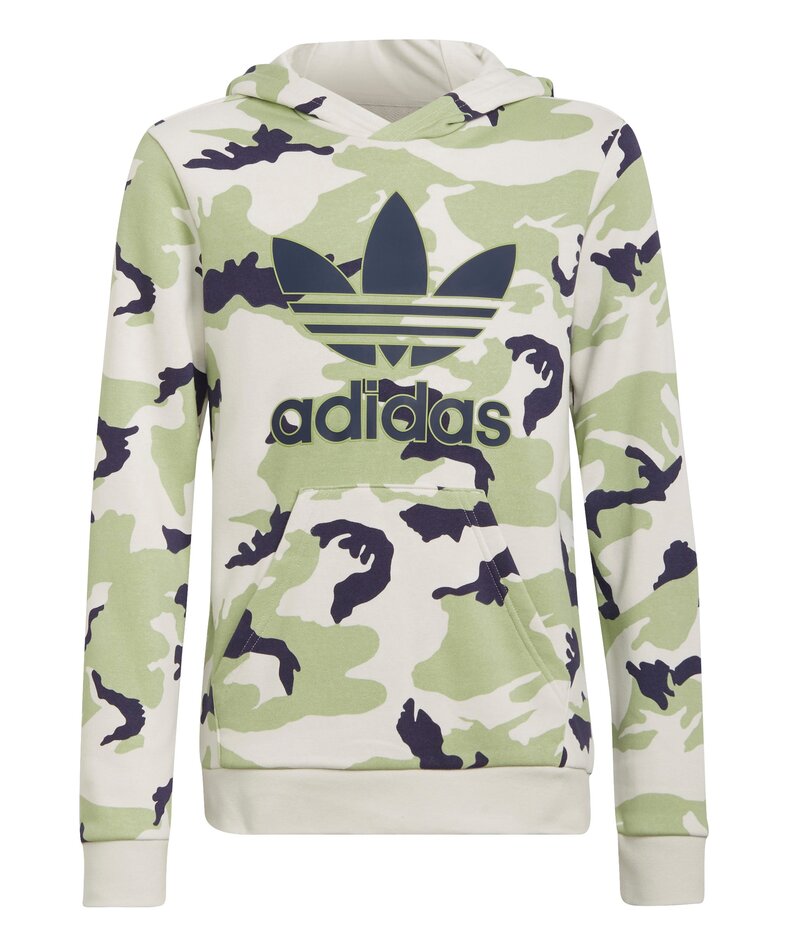 Camo Hoodie Patterned Junior Adidas