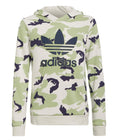 Camo Hoodie Patterned Junior Adidas