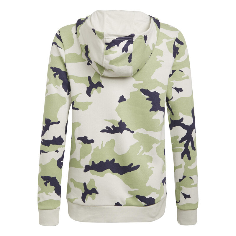Camo Hoodie Patterned Junior Adidas