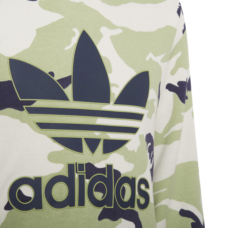 Camo Hoodie Patterned Junior Adidas