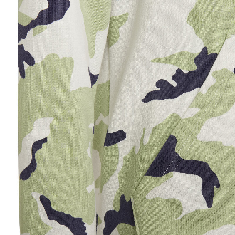 Camo Hoodie Patterned Junior Adidas