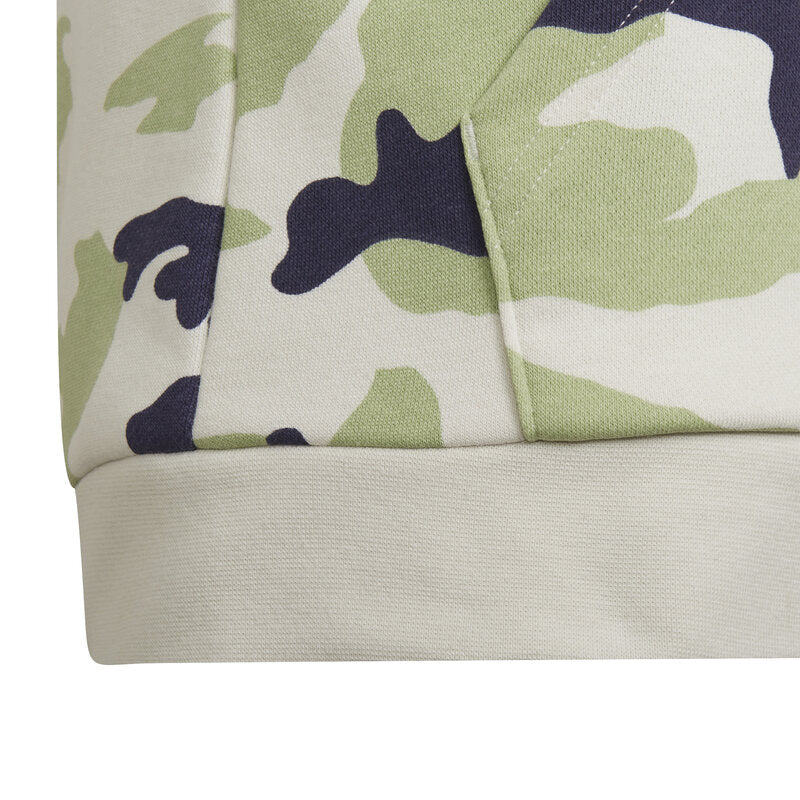 Camo Hoodie Patterned Junior Adidas