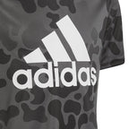 Camo Tränings T-shirt Junior Black Gresix White Adidas