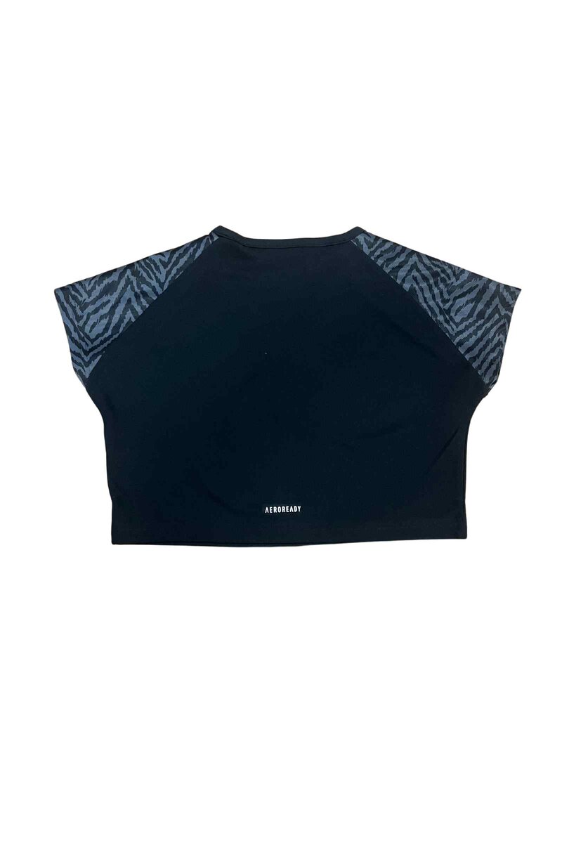 Cropped Training T-shirt Kids & Junior Black Adidas