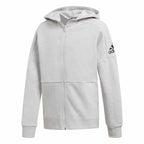Full-Zip Hoodie Junior Greone Black Adidas