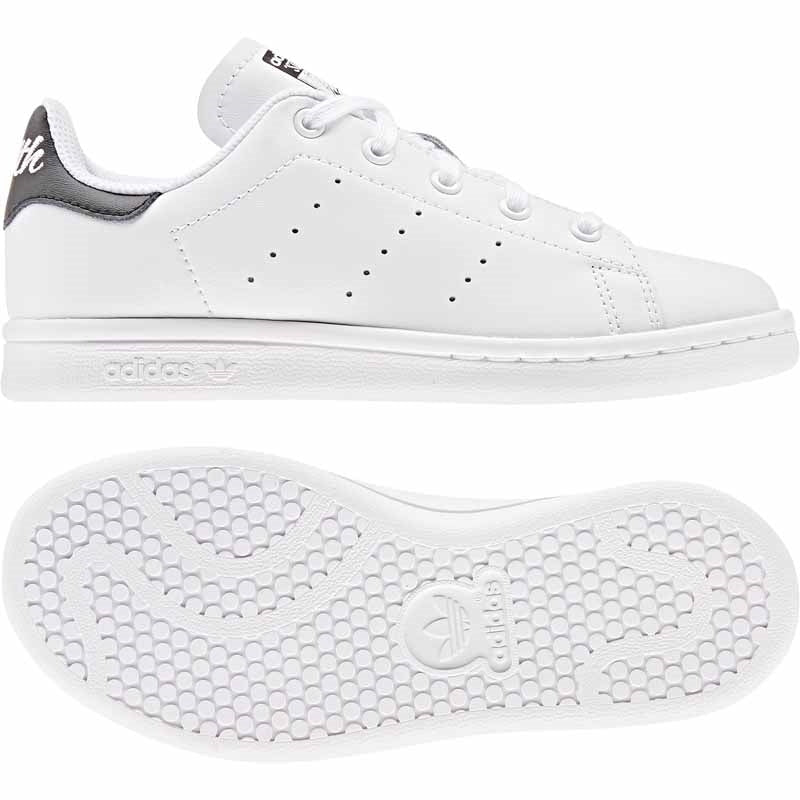 Stan Smith Shoes Kids White & Black Adidas