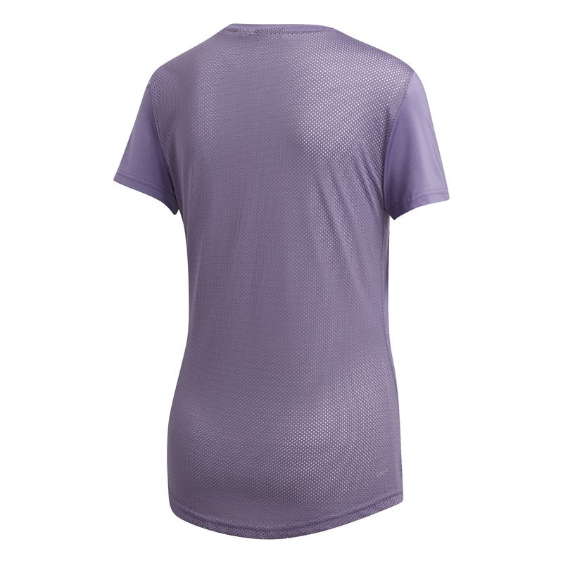 Tränings T-shirt Mesh Dam Lila Adidas
