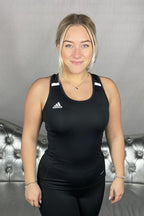 Women's Racerback Training Tank Top Black Adidas