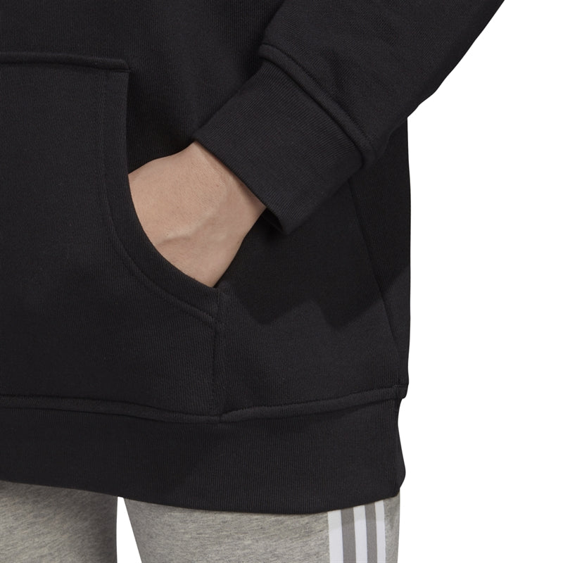 Trefoil Hoodie Dam Svart Adidas