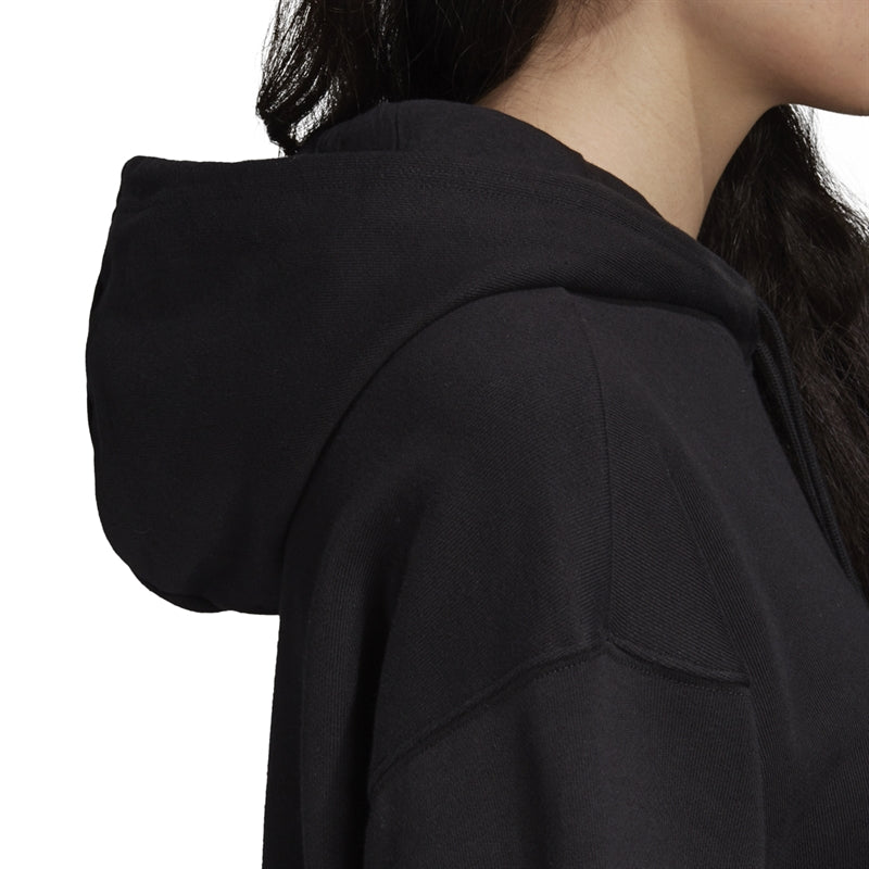 Trefoil Hoodie Dam Svart Adidas
