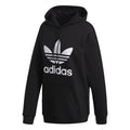 Trefoil Hoodie Dam Svart Adidas