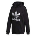 Trefoil Hoodie Dam Svart Adidas