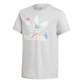 Trefoil T-shirt Junior Grey Floral Adidas