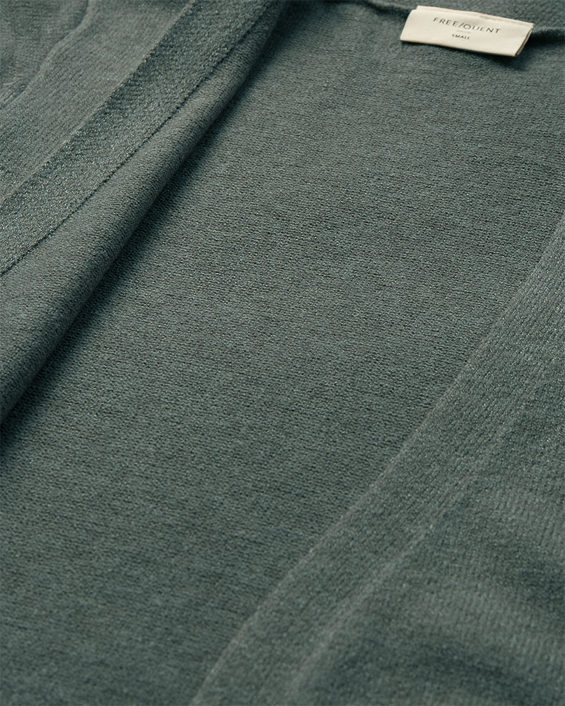 Agnes Cardigan Women Dark Forest Melange | Smilebutiken - Freequent