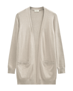 Agnes Cardigan Dam Moonbeam Melange | Smilebutiken - Freequent