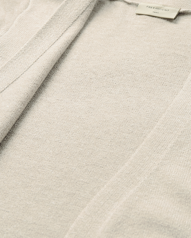 Agnes Cardigan Dam Moonbeam Melange | Smilebutiken - Freequent