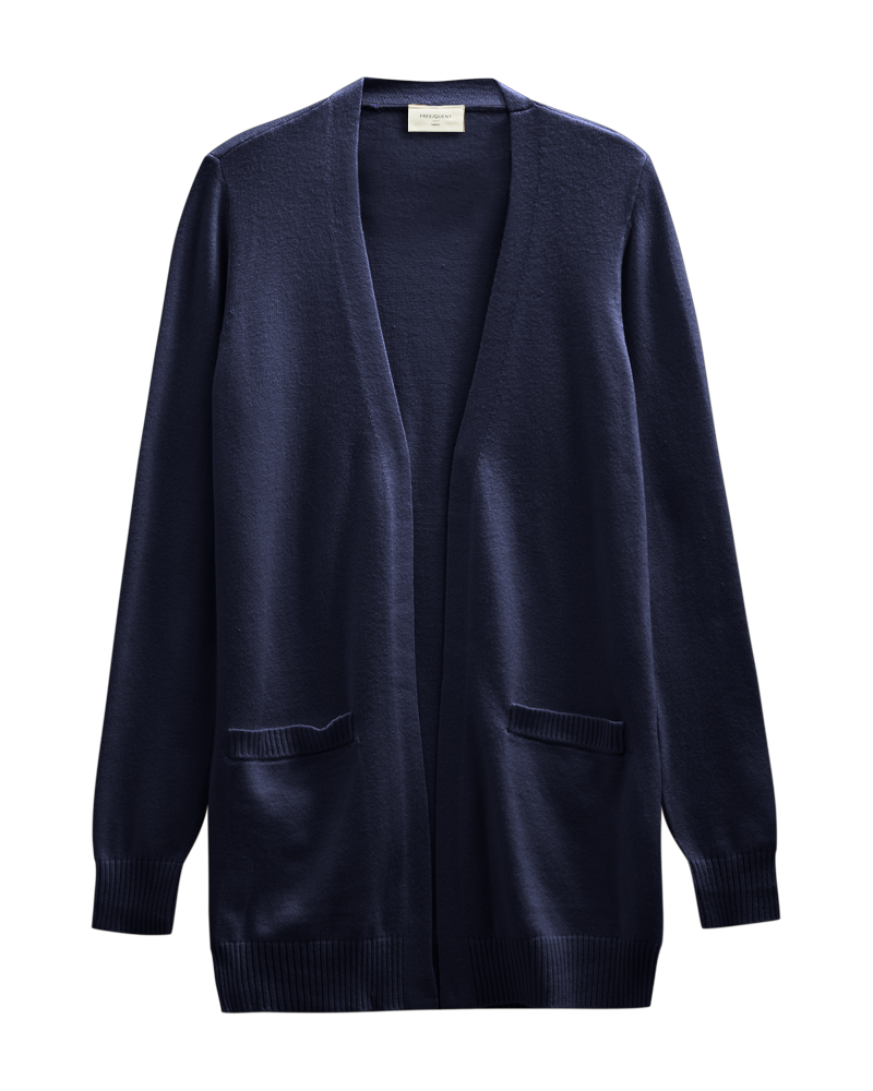 Agnes Cardigan Dam Navy Blazer | Smilebutiken - Freequent