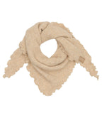 Agnete Stickad Scarf  Dam Beige Sand | Smilebutiken - Marta du Chateau