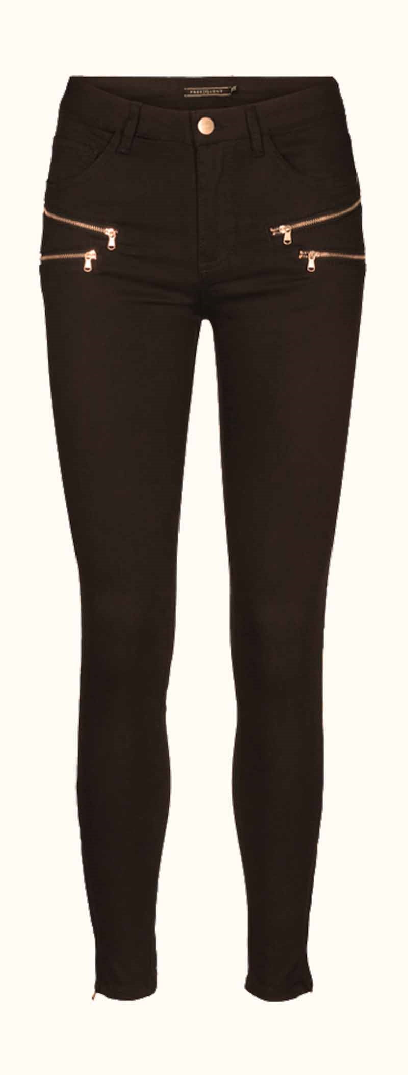 Aida PA Stretch Trousers 7/8 Women Chicory Coffee - Freequent