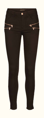 Aida PA Stretch Trousers 7/8 Women Chicory Coffee - Freequent