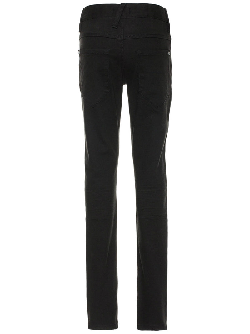 Ajvind Twill Pant Black Barn Byxa Name it