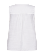 Andrea Ärmlös Blus Dam Brilliant White | Smilebutiken - Freequent