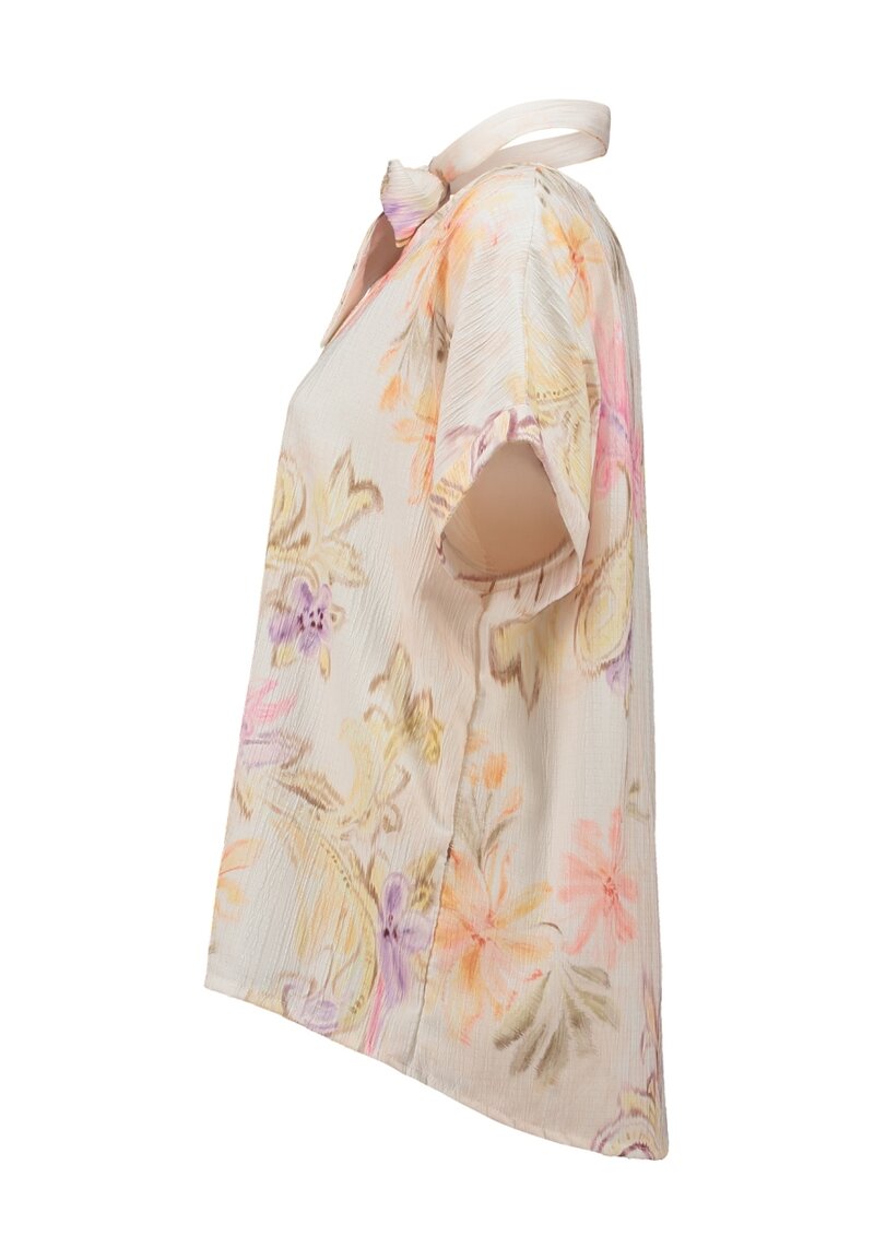 Anni Topp med Scarf Dam Light Beige | Smilebutiken - Zabaione
