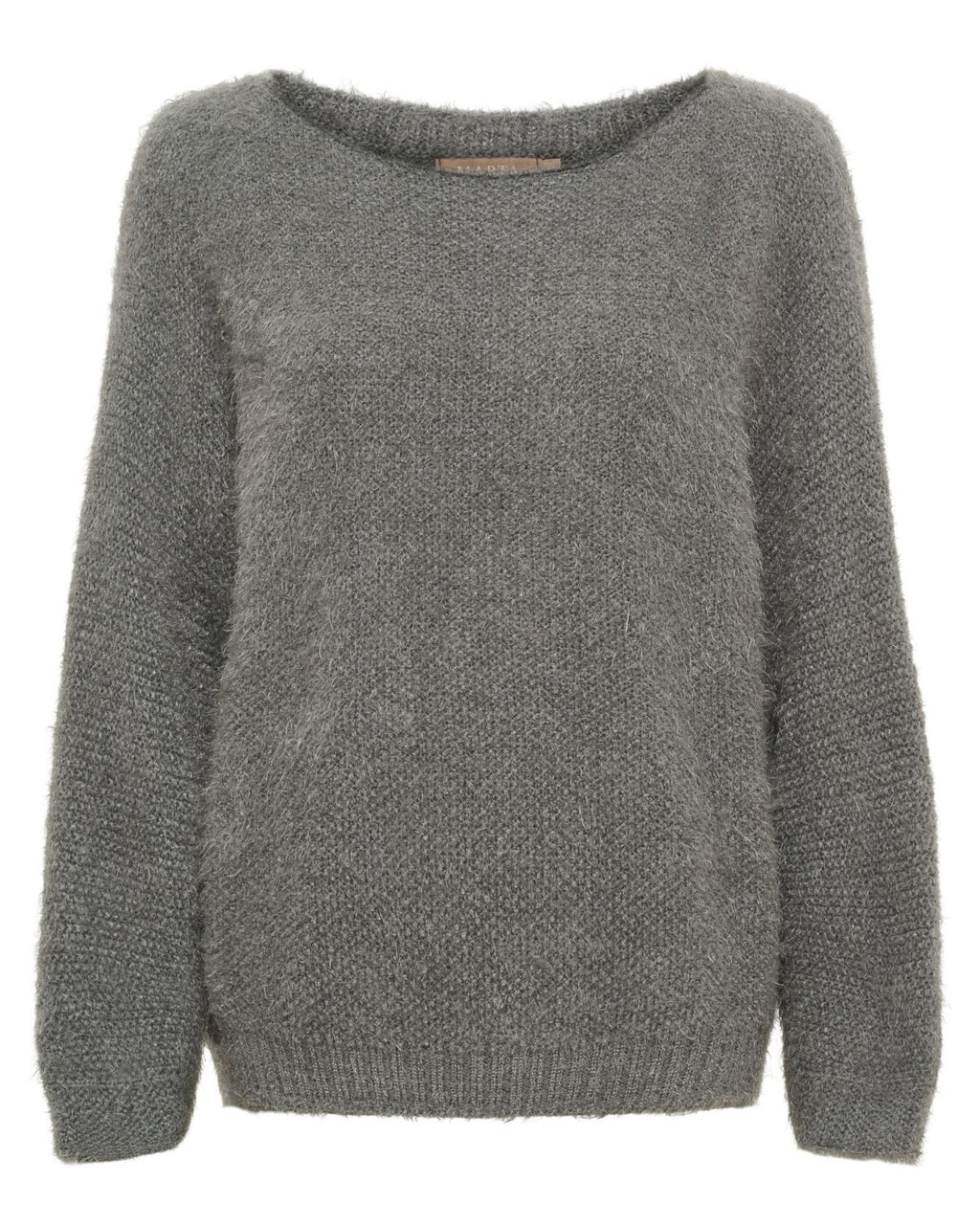 Anouk Stickad Tröja Dam Grå Medio Grey | Smilebutiken - Marta du Château