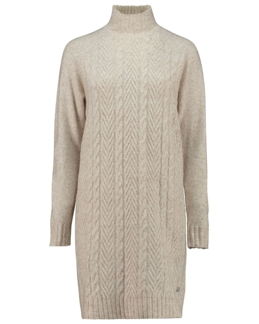 Ariella Stickad Klänning Dam Beige Cream Mel | Smilebutiken - Zabaione