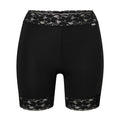 Långtrosa Med Spets 1-Pack Microfiber Dam Black Avet