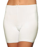 Långtrosa 1-Pack Microfiber Dam Vit - Avet