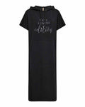 Banu 319 Sweatshirtklänning Dam Black | Smilebutiken - Soyaconcept