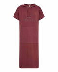 Banu 319 Sweatshirtklänning Dam Oxblood Red | Smilebutiken - Soyaconcept