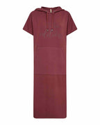 Banu 319 Sweatshirtklänning Dam Oxblood Red | Smilebutiken - Soyaconcept