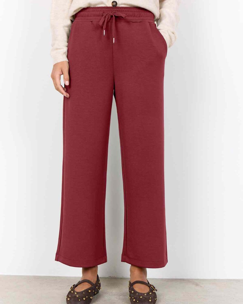 Banu 33 Byxa Dam Oxblood Red | Smilebutiken - Soyaconcept