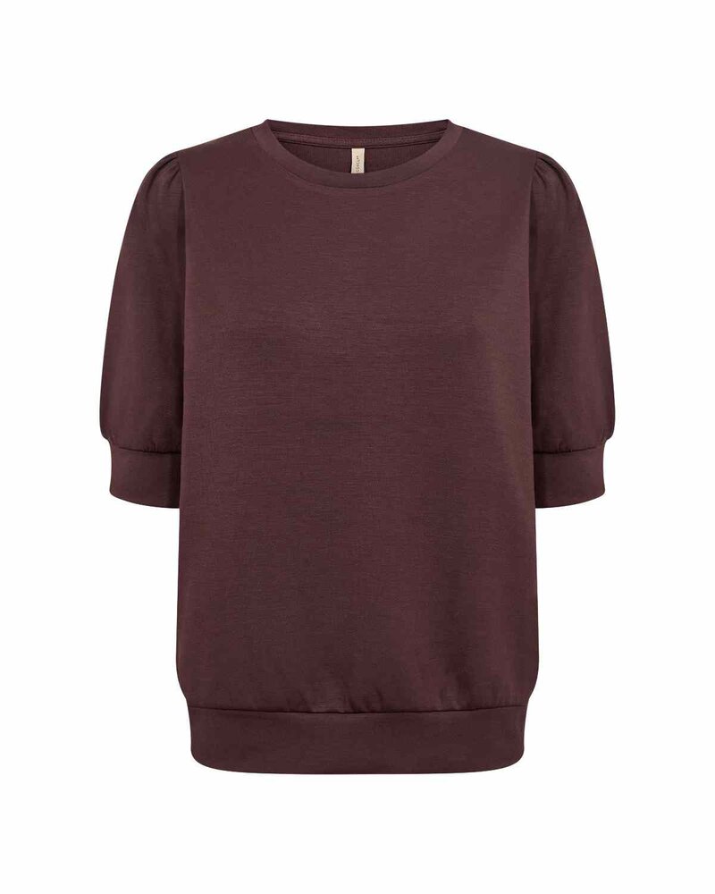 Banu 83 Tröja Dam Chocolate Plum | Smilebutiken - Soyaconcept