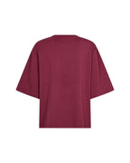 Banu 345 T-shirt Dam Röd Rhododendron | Smilebutiken - Soyaconcept
